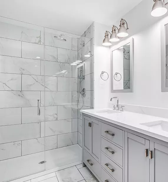 Tile Shower Remodel Sweetwater, ID