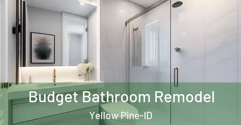 inner Bathroom imggen Budget Bathroom Remodel Yellow Pine-ID