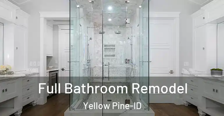 inner Bathroom imggen Full Bathroom Remodel Yellow Pine-ID