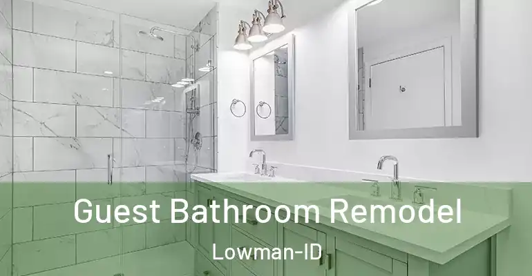 inner Bathroom imggen Guest Bathroom Remodel Lowman-ID