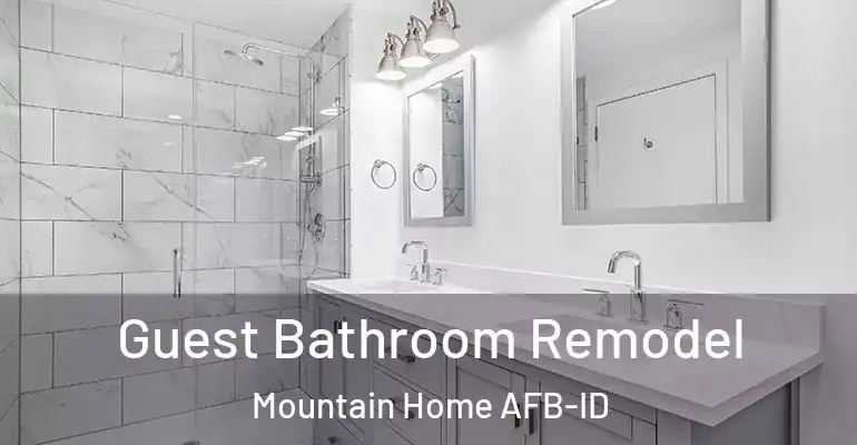 inner Bathroom imggen Guest Bathroom Remodel Mountain Home AFB-ID