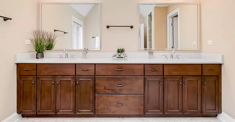 Bathroom Cabinet Renovation in Sweetwater