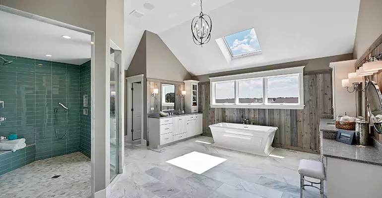Guest Bathroom Flooring Remodel in Sweetwater
