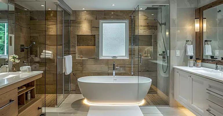 Master Suite Bathroom Remodel in Sweetwater, ID