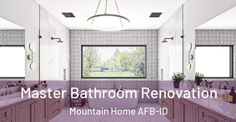 inner Bathroom imggen Master Bathroom Renovation Mountain Home AFB-ID