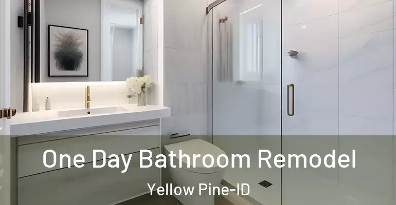 inner Bathroom imggen One Day Bathroom Remodel Yellow Pine-ID