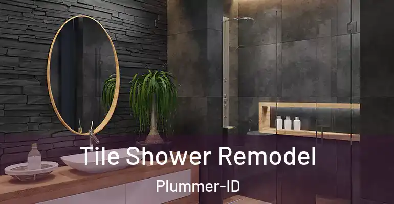 inner Bathroom imggen Tile Shower Remodel Plummer-ID