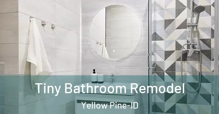 inner Bathroom imggen Tiny Bathroom Remodel Yellow Pine-ID